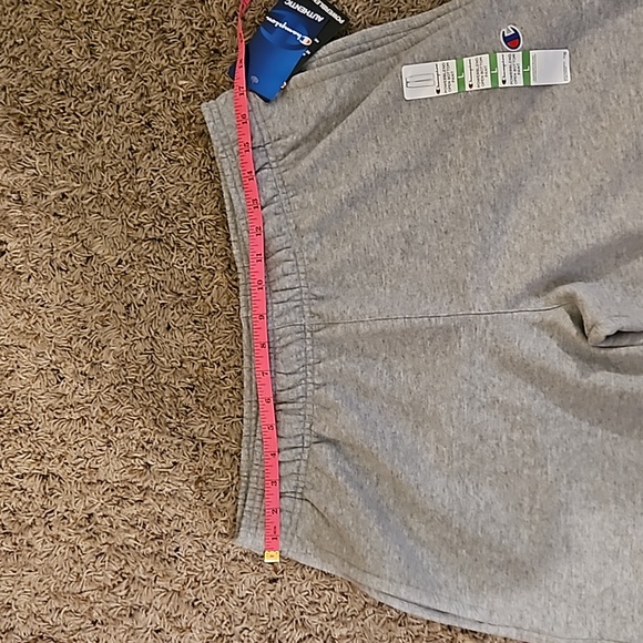 Champion Men's Powerblend Open Bottom Sweat Pants in: Oxford Gray - Picture 5 of 9